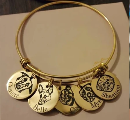 FurEver Yours – Gold Bracelet
NO Engraving